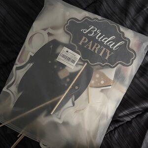 Bridal Party Photo Booth Props Set